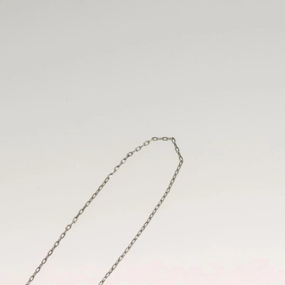 Salvatore Ferragamo Gancini Necklace metal Silver Auth - Picture 15 of 16
